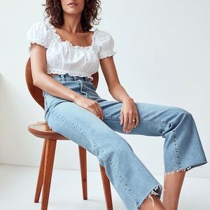 Levi’s Ribcage Crop Flare Jeans